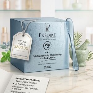 Prédiré Oil Control Daily Moisturizing Cooling Cream — Light Blue
